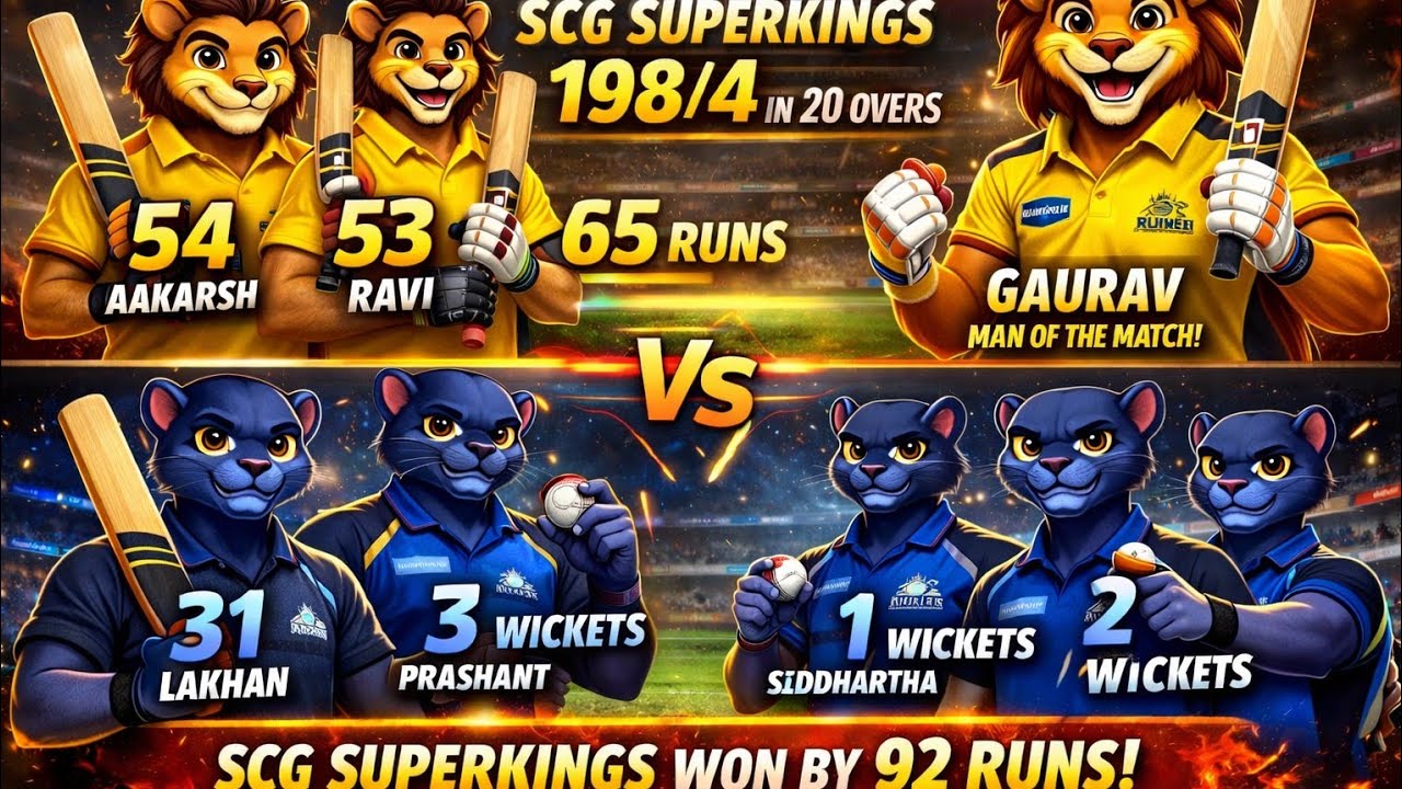 Pgi Panthers vs Scg superkings #cricket #livecricketmatchtoday #gocricket_tales #viralvideo #ipl