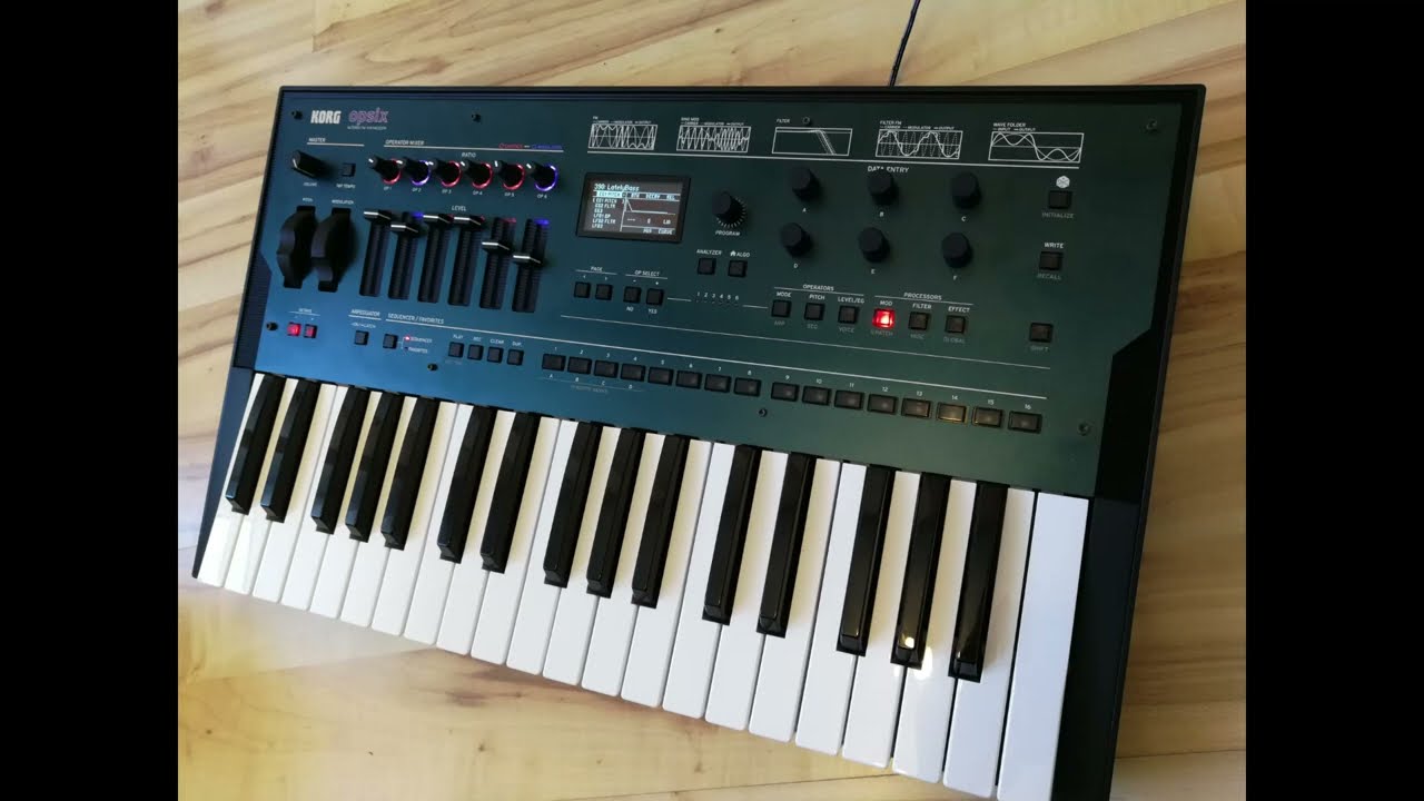 Korg Opsix FM-Synthesizer Sound Demo