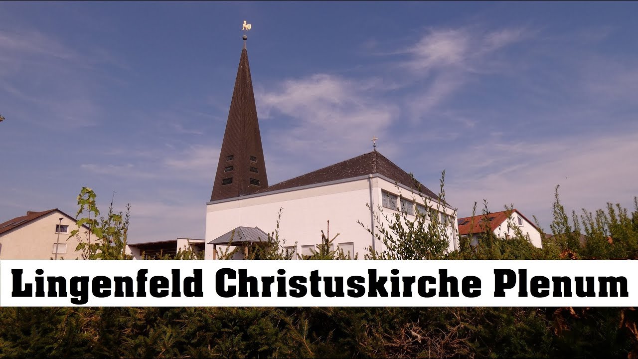 Lingenfeld, Christuskirche, Vollgeläut