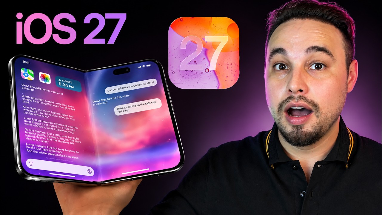 Утечка iOS 27: всё, что появится в iPhone