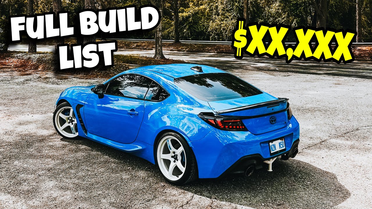How Much It Cost To Build A Toyota GR86!