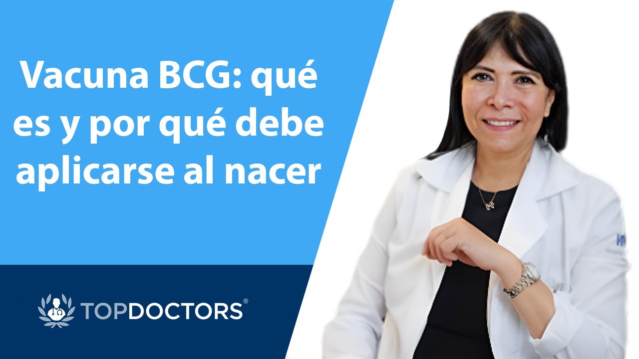 Vacuna BCG: qu&eacute; es y por qu&eacute; debe aplicarse al nacer