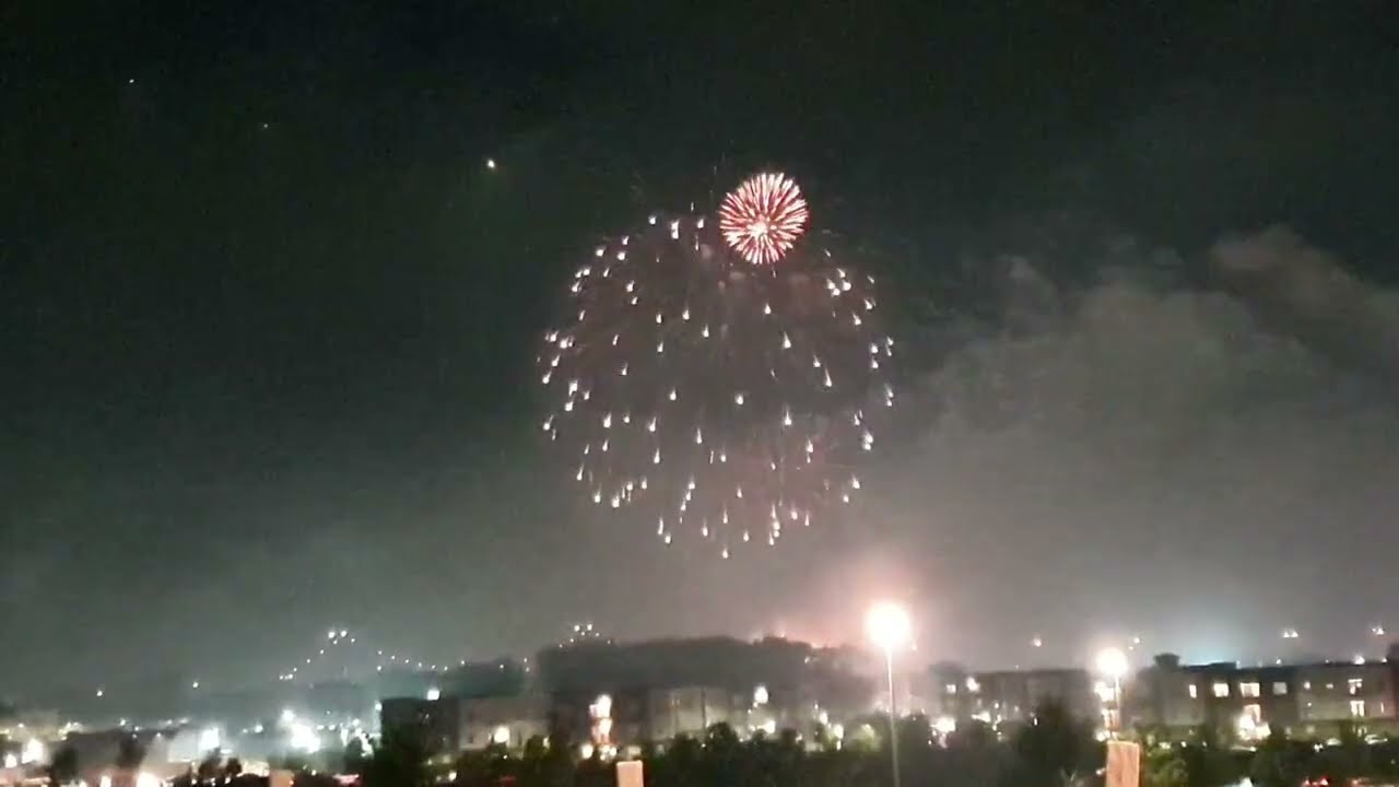 Firework in Toledo so fun