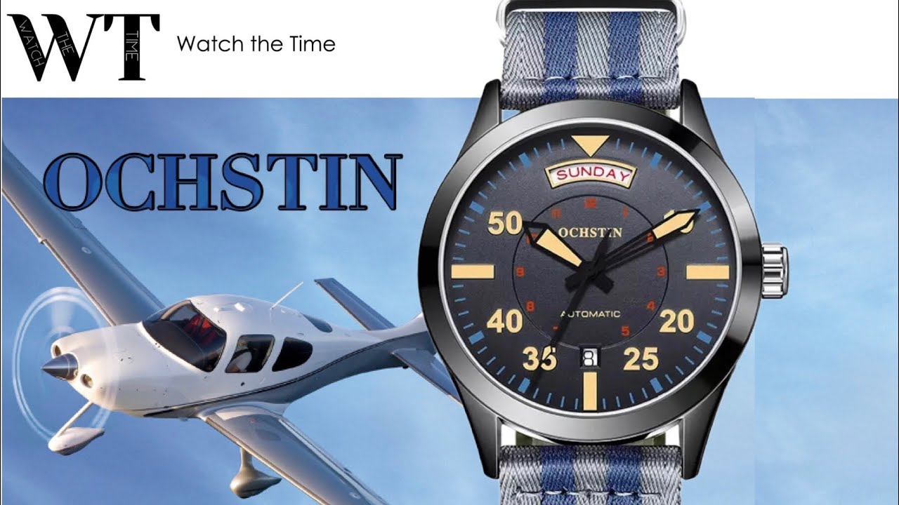 Ochstin (GQ62028B) The best value Flieger/Pilot watch on AliExpress?? £20/$25!!