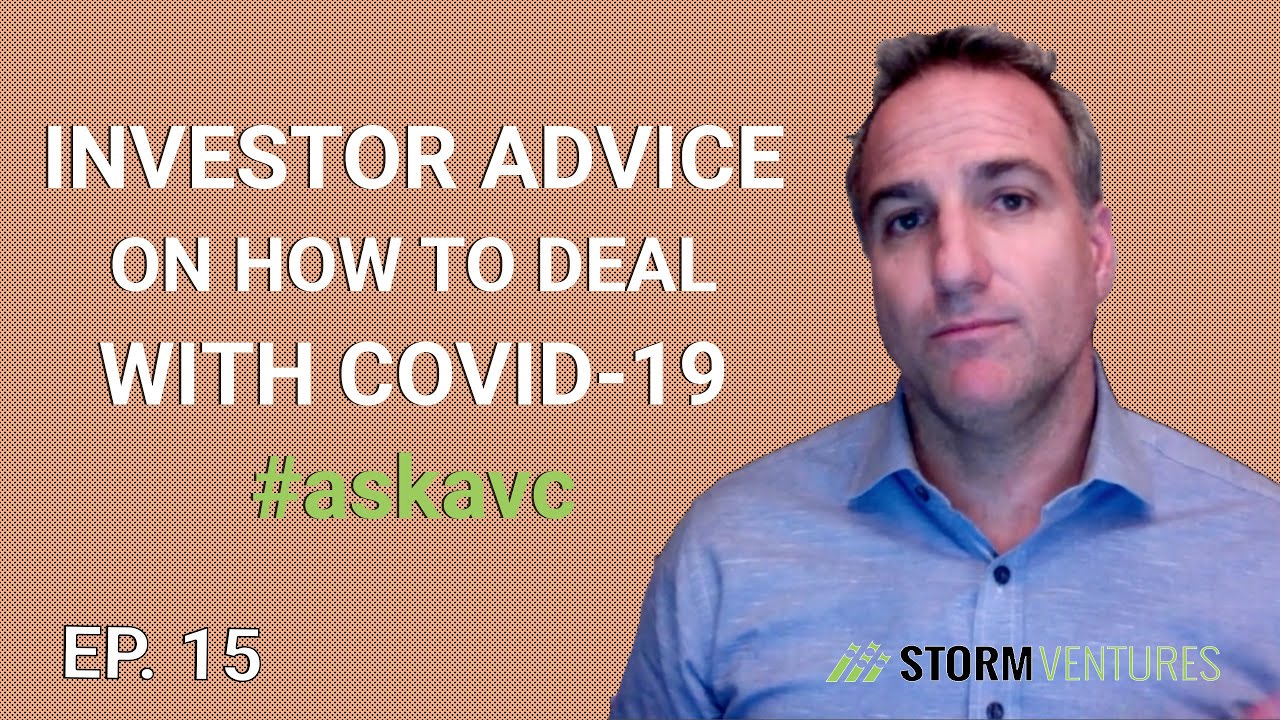 AskAVC #15 - Investor advice on how to deal with COVID-19
