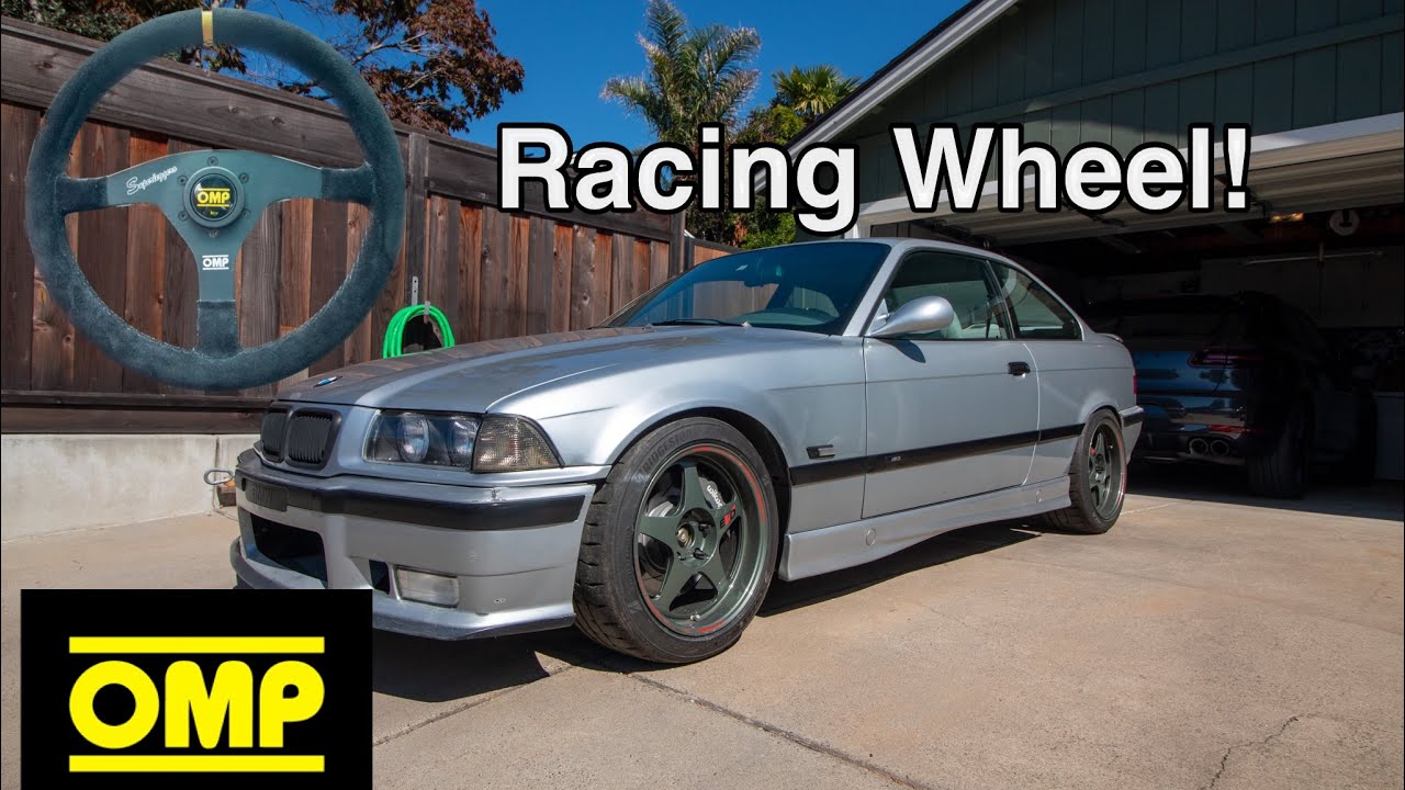 Installing an OMP Steering Wheel on my E36 M3! DIY