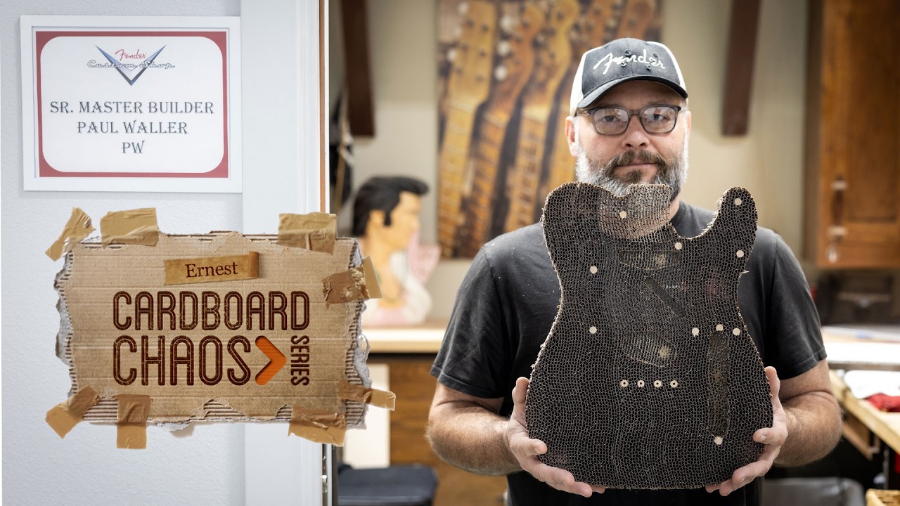 Fender Cardboard Telecaster для Ernest Cardboard Chaos