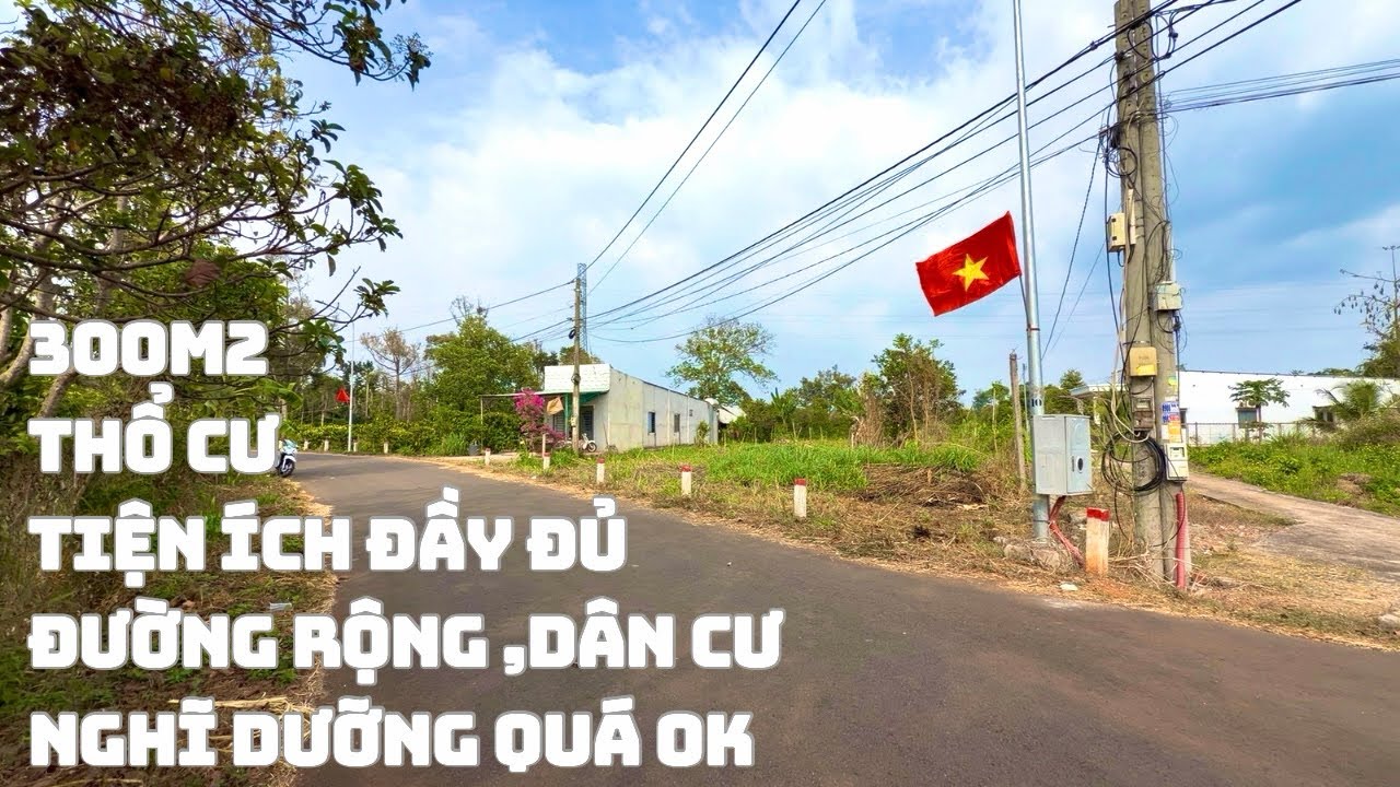 ☘️Đất Vườn nghỉ dưỡng BRVT | Thổ cư 300m² đường nhựa,diện tích lớn 1.184m²|SHR,KQH Giá 2Tỷ500Triệu 