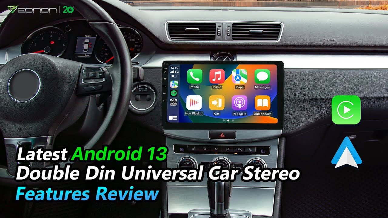 Introducing Eonon UA12S Plus Android 13 double din car stereo | Apple CarPlay & Android Auto | 2023