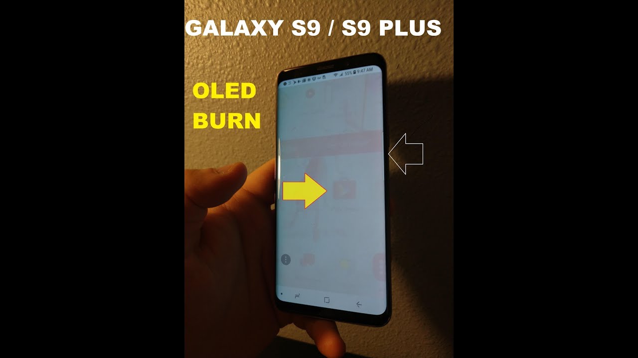 Samsung S10, S9, S9 Plus, Note 9, Note 8: как устранить выгорание OLED-дисплея
