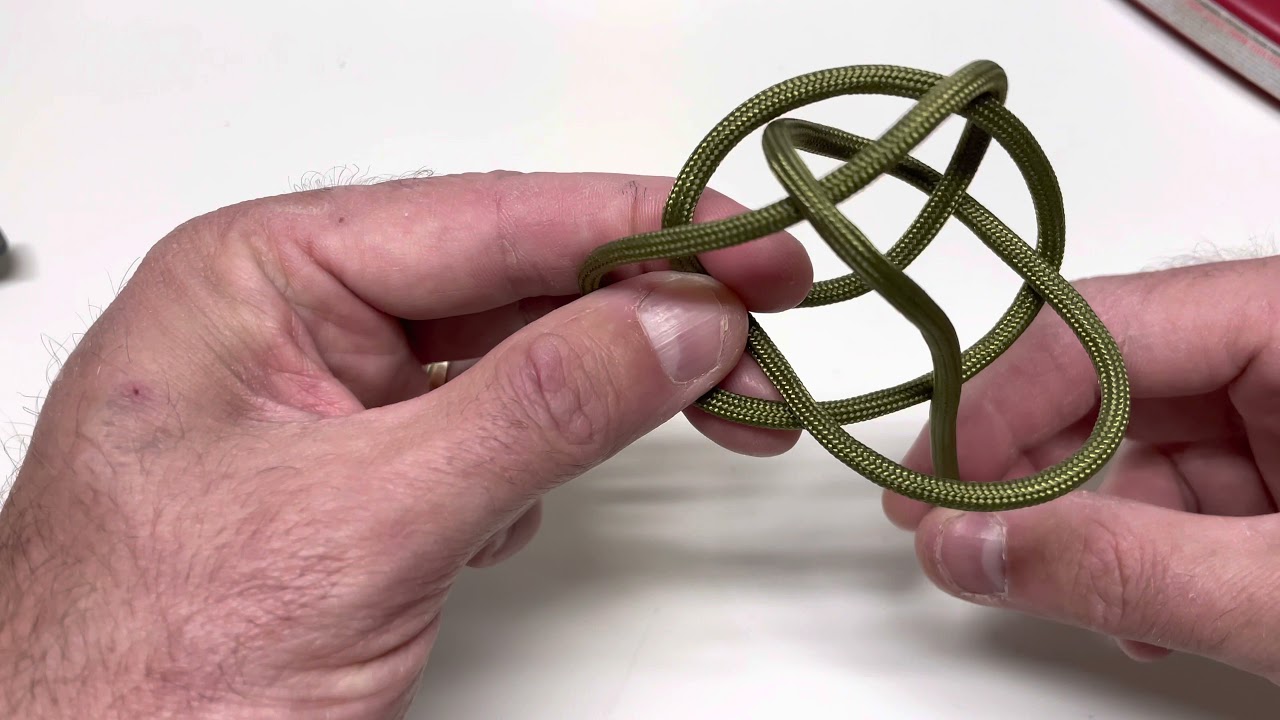 Saddle Hunting Ropes: Part 2.5 - Celtic Button with 550 cord!