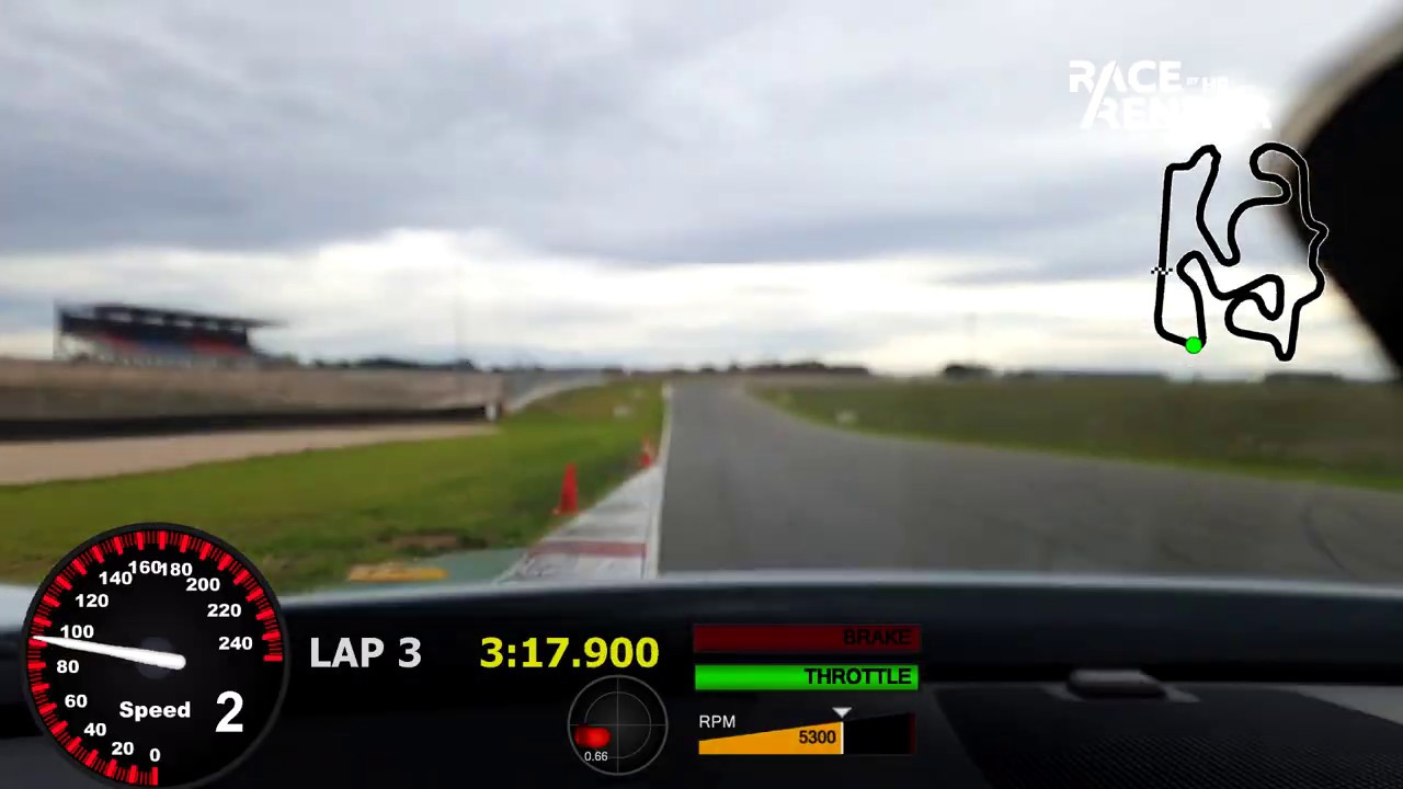 The Bend Motorsport Park - GT Circuit 7.7KM. Porsche 981 GT4. 3.34