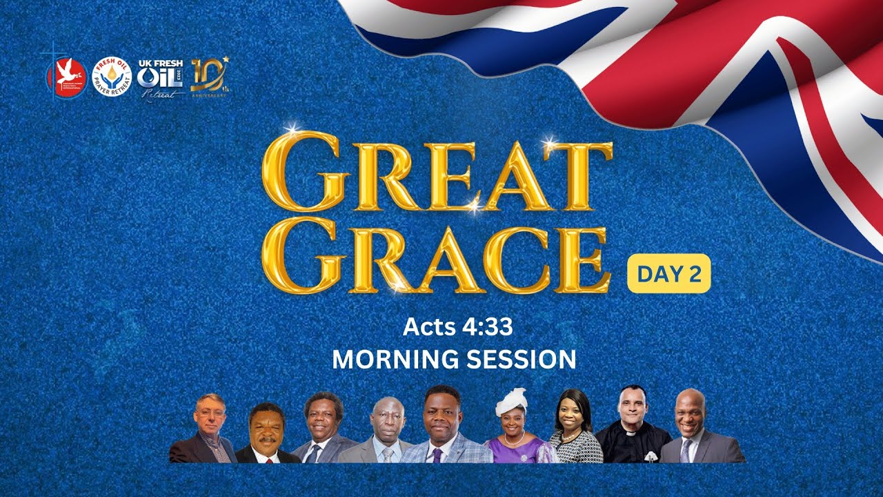 UK Fresh Oil Retreat Day 2 Morning Session - Reverend Isaac Omolehin