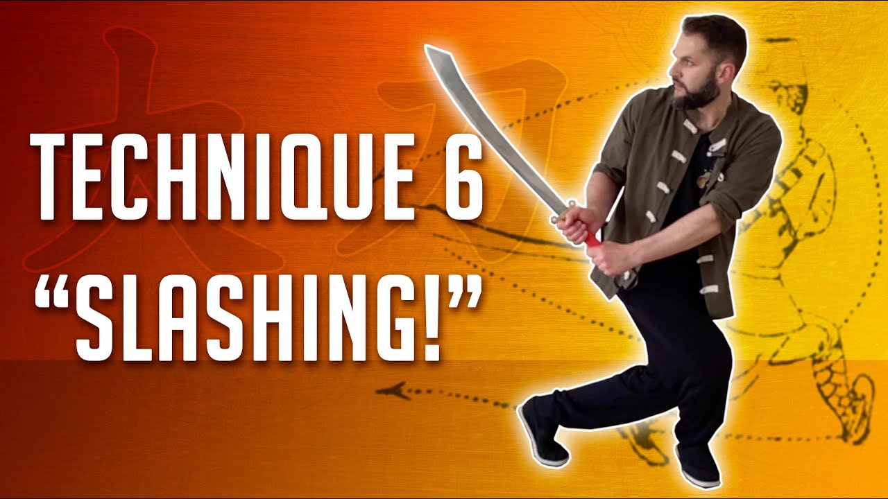 Military Da Dao Technique 1933 Manual #6 Slashing!
