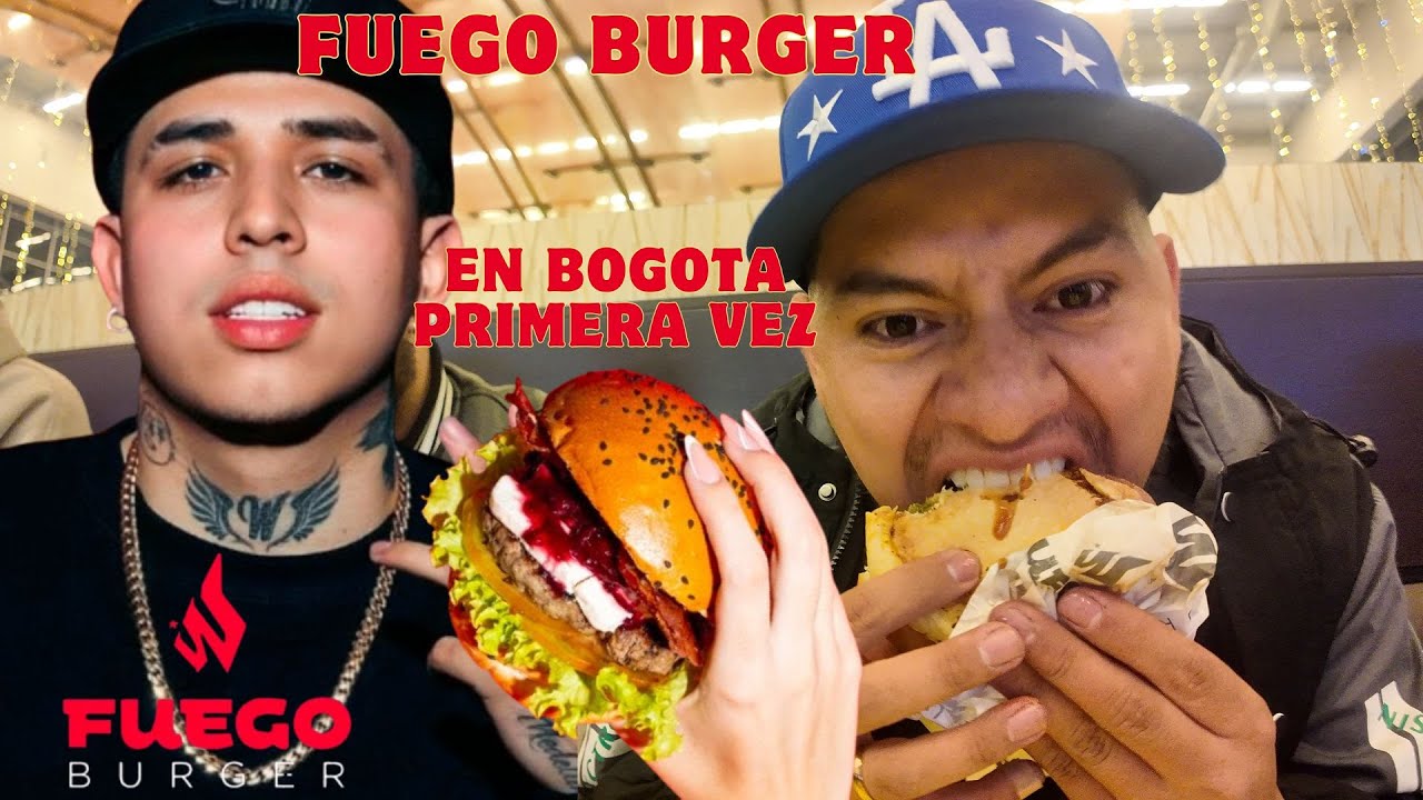 PRIMERA VEZ COMIENDO LA HAMBURGUESA DE WESTCOL EN BOGOTÁ ´´Fuego Burger´´