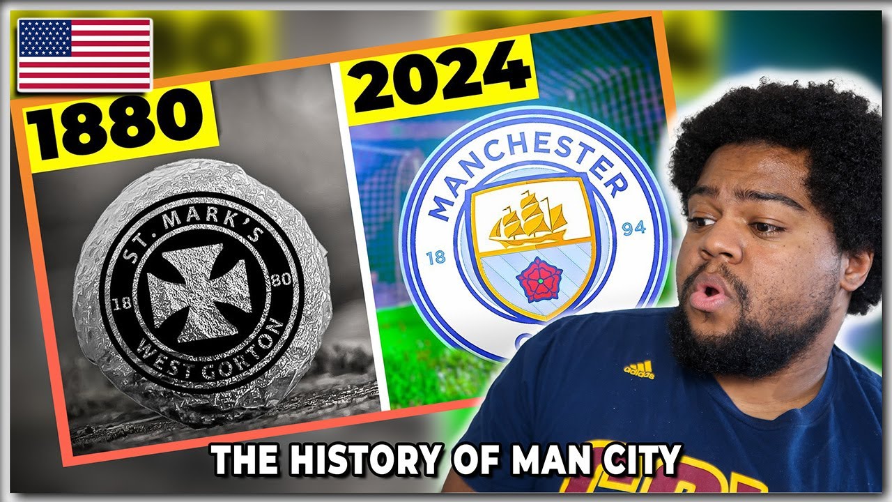 American REACTS To The History Of Manchester City
