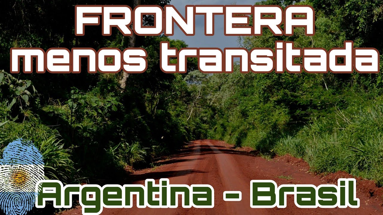 Ruta 101 ATRAS de las CATARATAS del Iguazú. Frontera Capanema - Andresito Misiones RAPIDO 🇦🇷🇧🇷