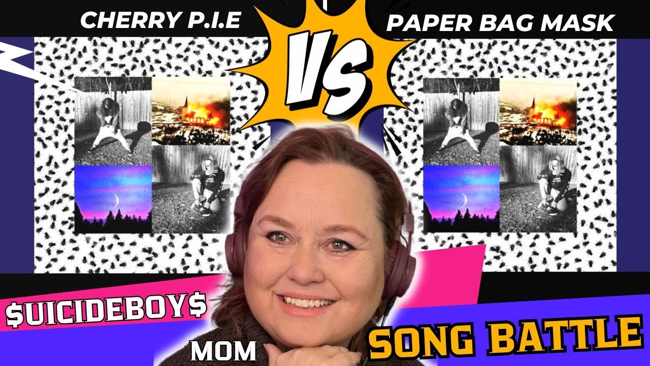 $uicideboy$ SONG Battle With MOM | Cherry P.I.E. vs Paper Bag Mask