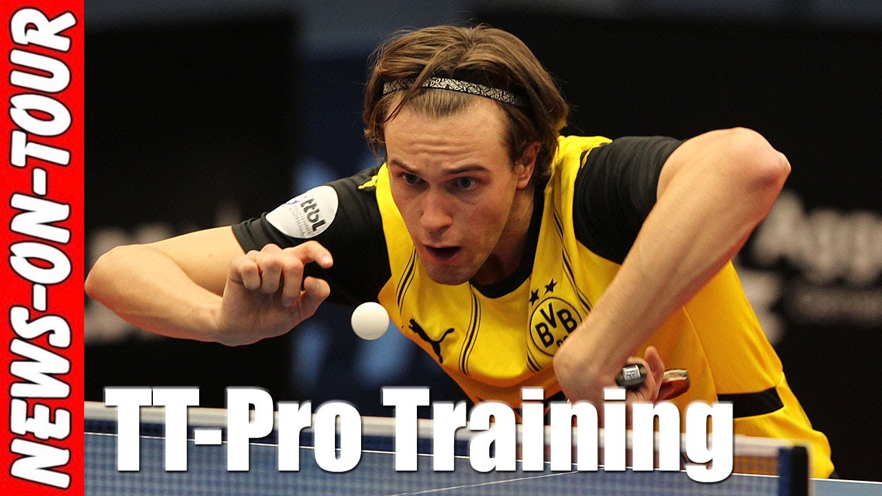 TT-Pro Training: Anders Lind (ITTF WR #28) vs Simon Berglund 15.11.2024 Table Tennis Tischtennis
