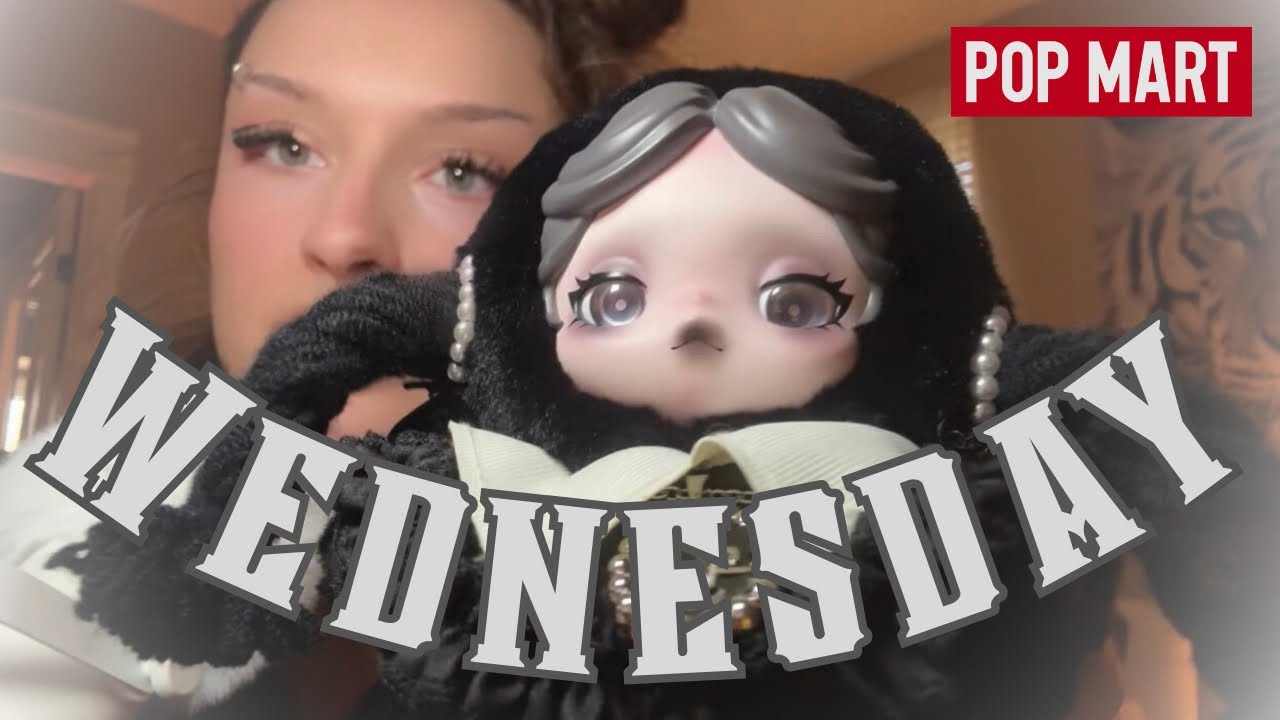 i bought the “Wednesday Addams” SKULLPANDA® from POPMART©