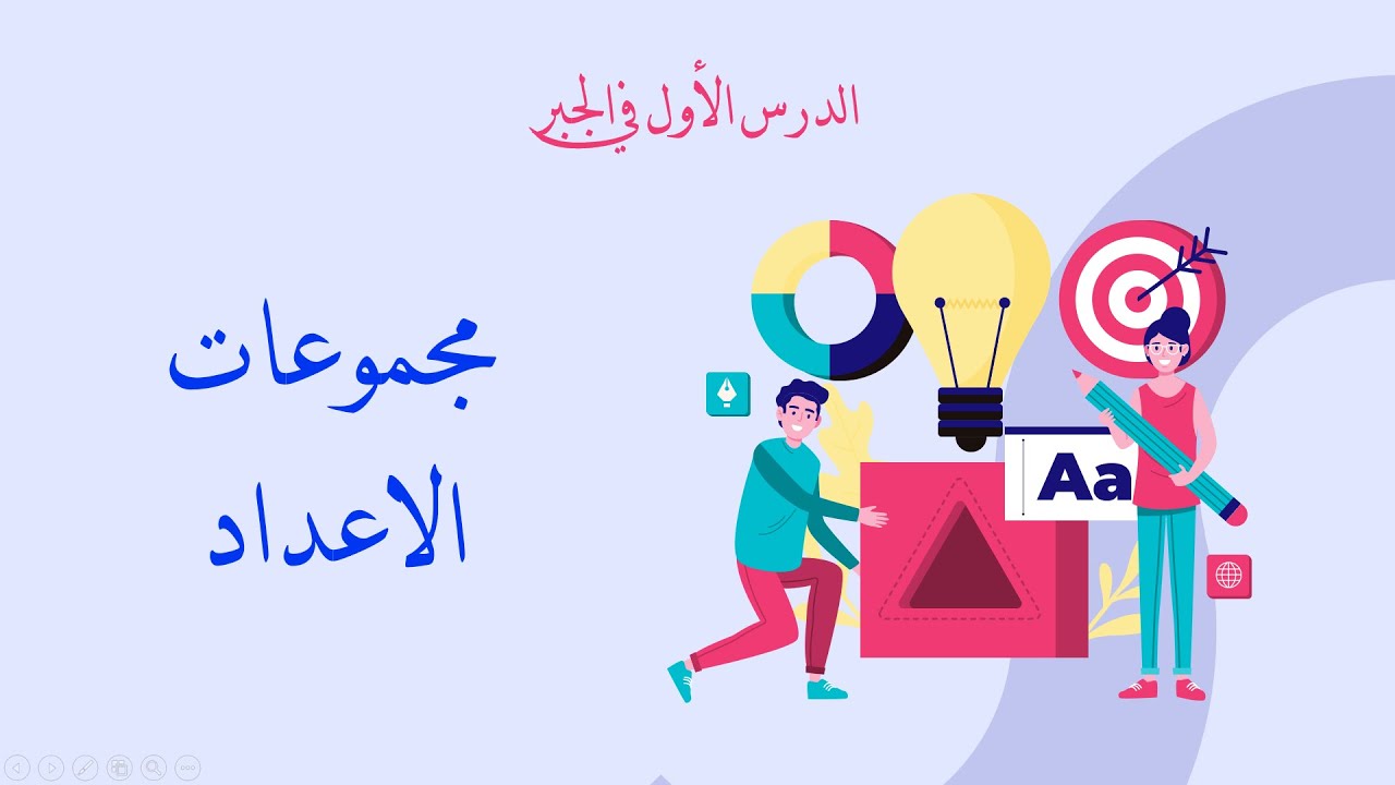 مجموعات الاعداد (number's SETS) الدرس الاول في الجبر للصف التاسع في سوريا شرح مختصر و سلس