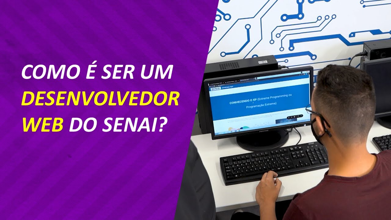 Descubra como &eacute; ser um Desenvolvedor Web do SENAI