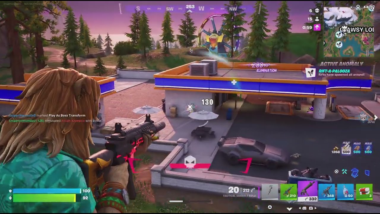 Fortnitebattle 10 kills in one match.