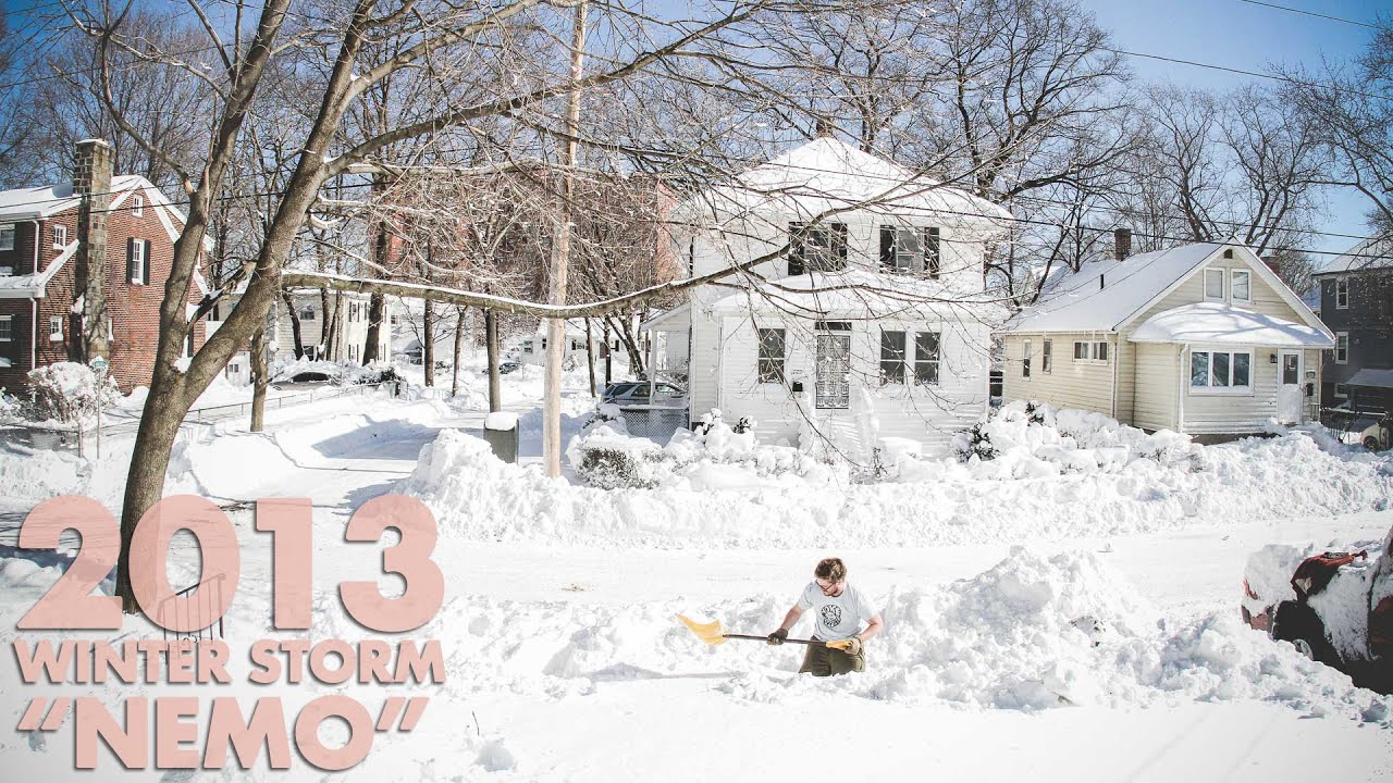 Winter Storm Nemo Timelapse - Blizzard in Quincy, MA || February 2013