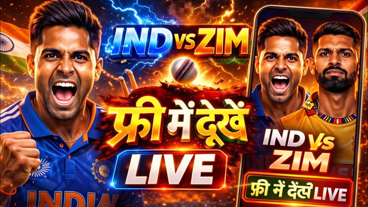 India vs Zimbabwe T20 World Cup Live Match Kaise Dekhe Free Me | How To Watch IND vs ZIM Live Match 