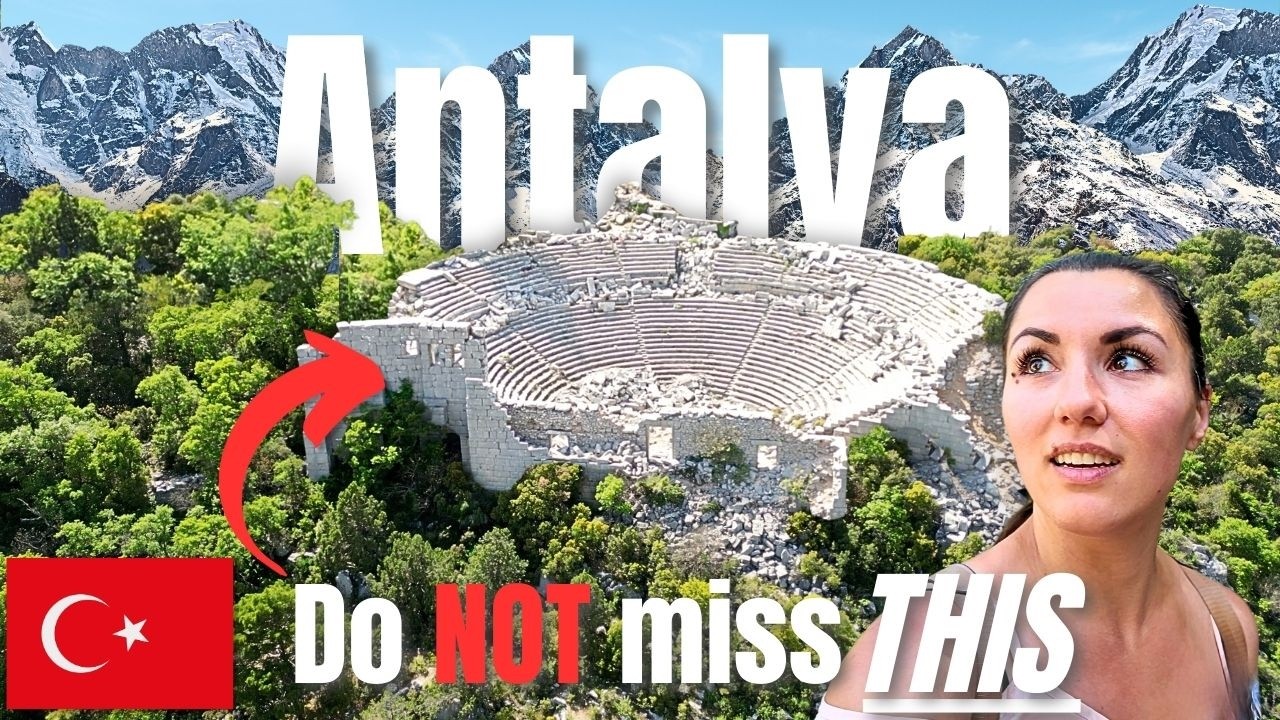 This ANCIENT CITY Is Near ANTALYA TURKEY?? 🇹🇷 | The Traveling 3 Ep. 4 (4/4)