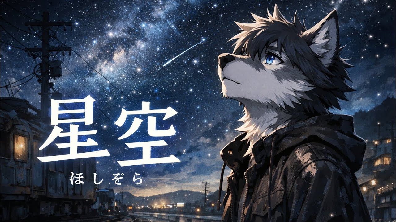 [AI音樂創作]犬忠良太-星空 ほしぞら–●唱：Ai ●詞：犬忠良太