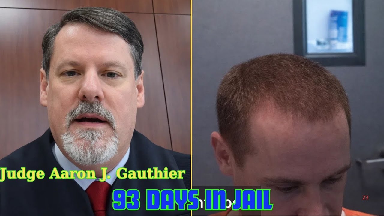 Judge Aaron J. Gauthier Sends Defendant to Jail for Bond Violations