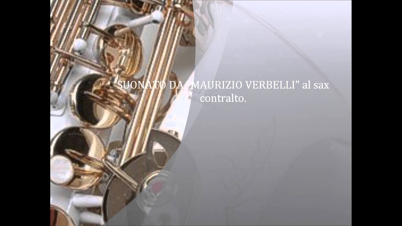 NUOVO CINEMA PARADISO CON SAX ALTO