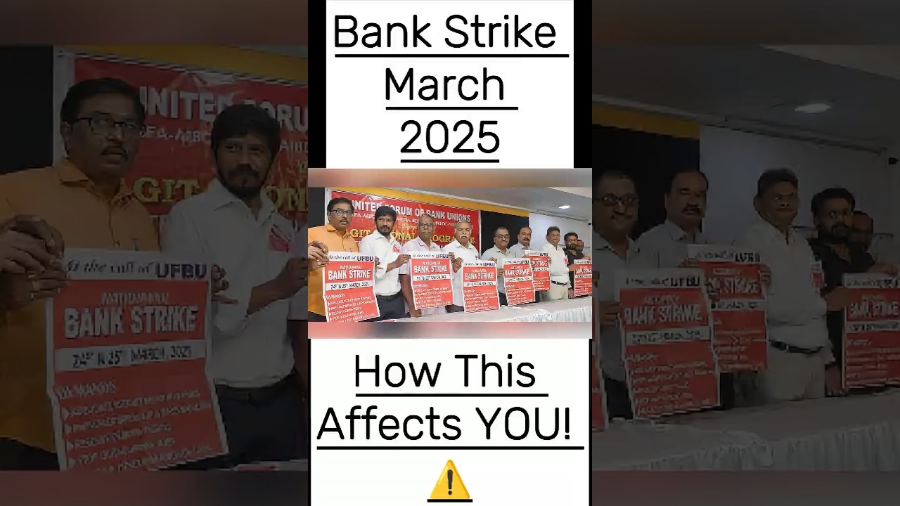 TDE | URGENT! Bank Strike March 2025 – ATMs & Payments at Risk? ⚠️