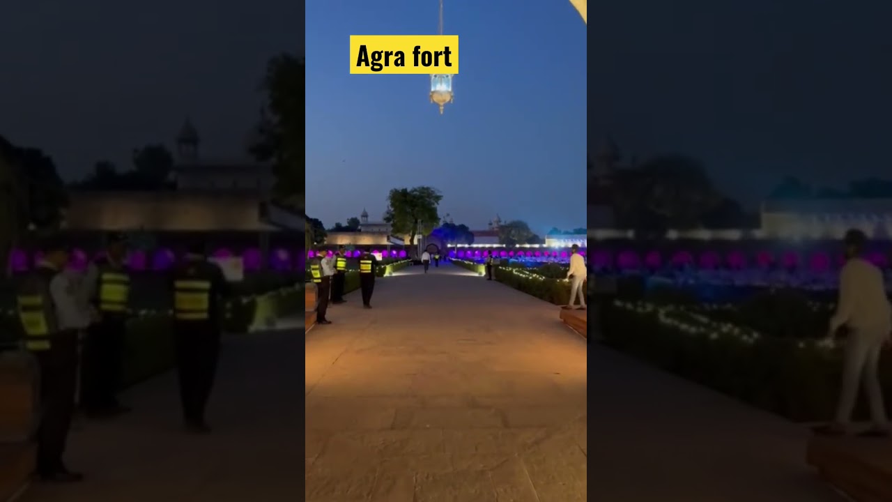 Agra fort during G20 summit #g20 #agra #youtubeshorts #shorts #trending #viral #subscribe #india