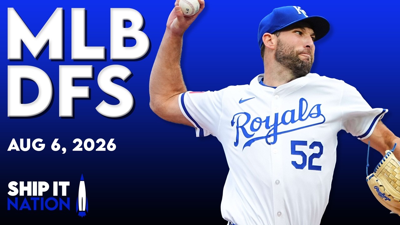 MLB DFS Process | DraftKings & FanDuel Picks, Plays & Slate Breakdown | Thursday, 08/06/26