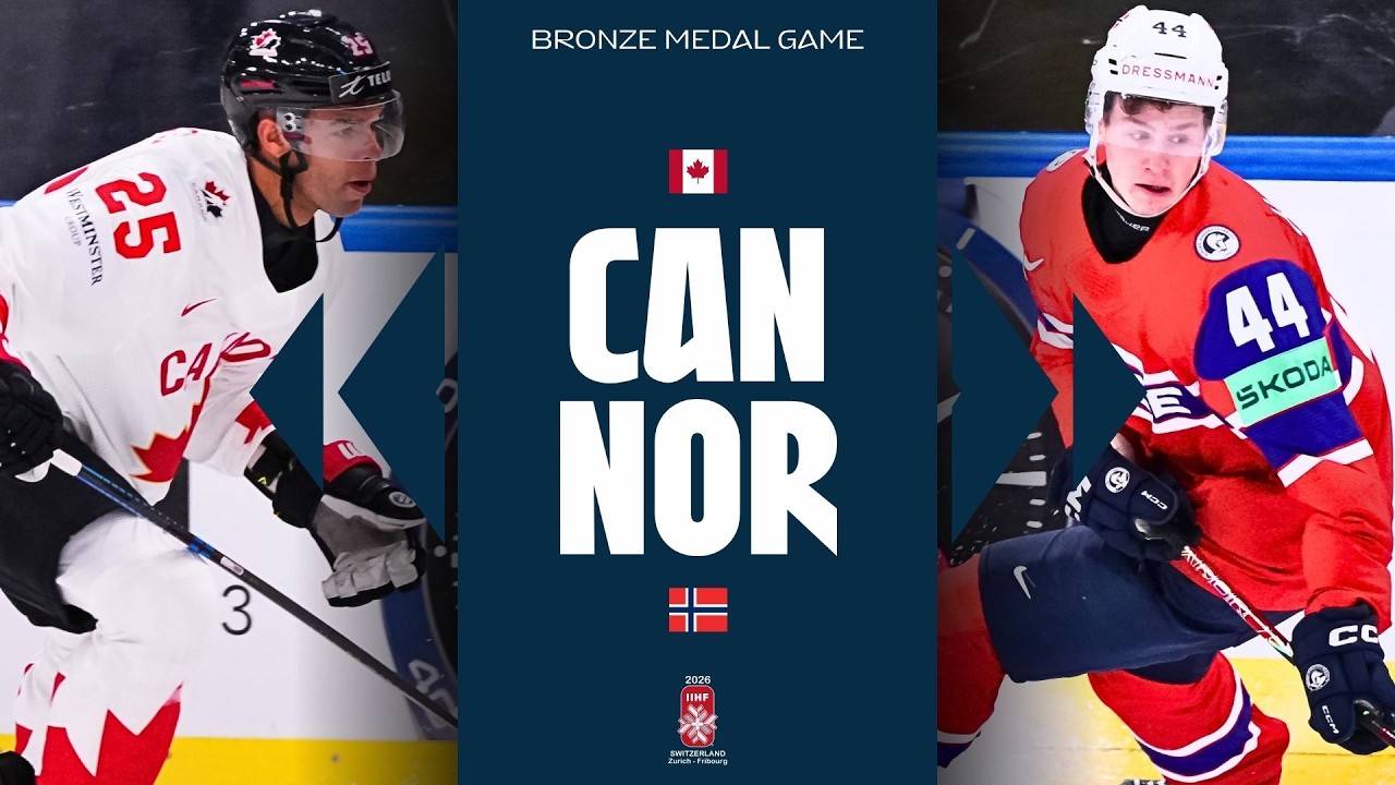 Highlights: Canada vs Norway | 2026 #MensWorlds