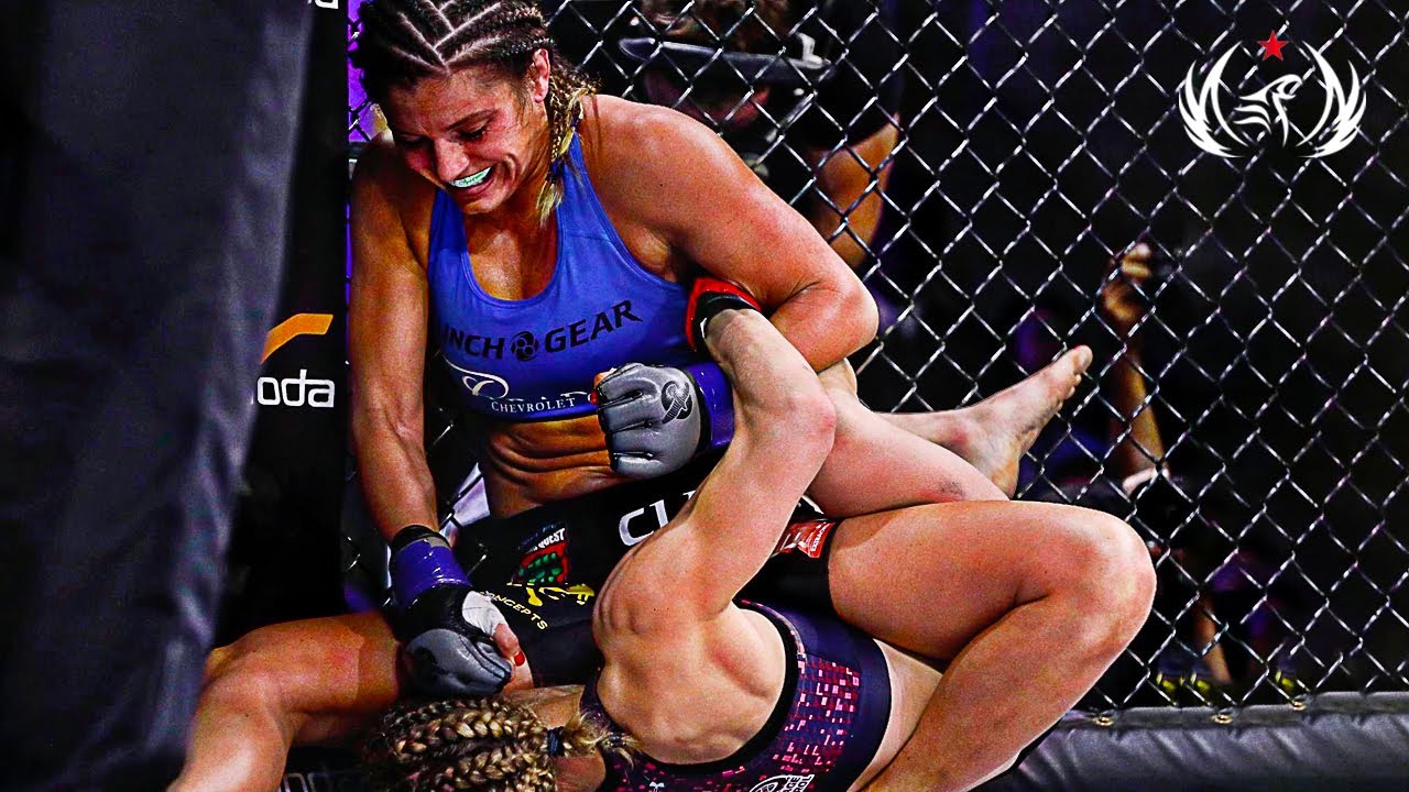 Ashley Yoder HAMMERFISTS to BRUTAL Armbar