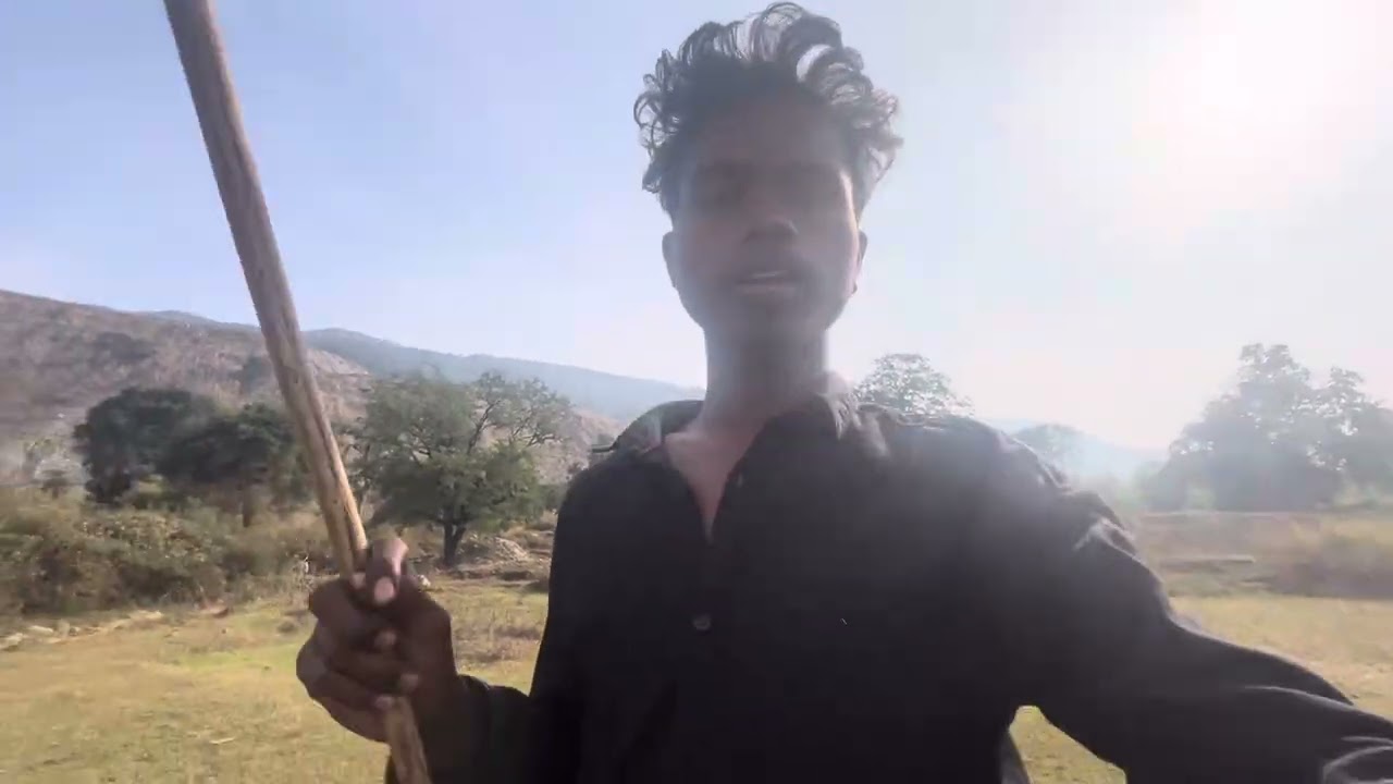 iPhone vlog82 ajj ham 🥷🏻 agaye बैल 🐂 charane jangal 🌳 tarap 😍 part3