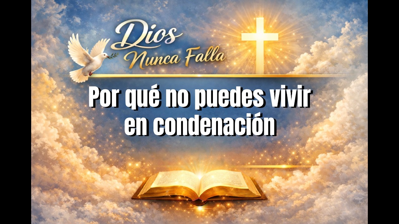 Por qué no puedes vivir en condenación (el veneno de la culpa constante)