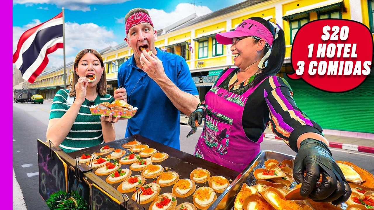 ¡Sobreviviendo en Bangkok con solo 20 dólares al día!