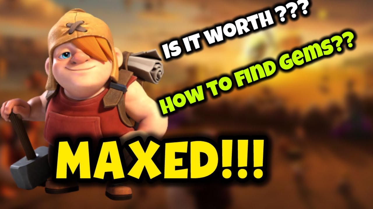 I maxed my builder&rsquo;s apprentice . Is it really worth ??? | clash of clans in malayalam