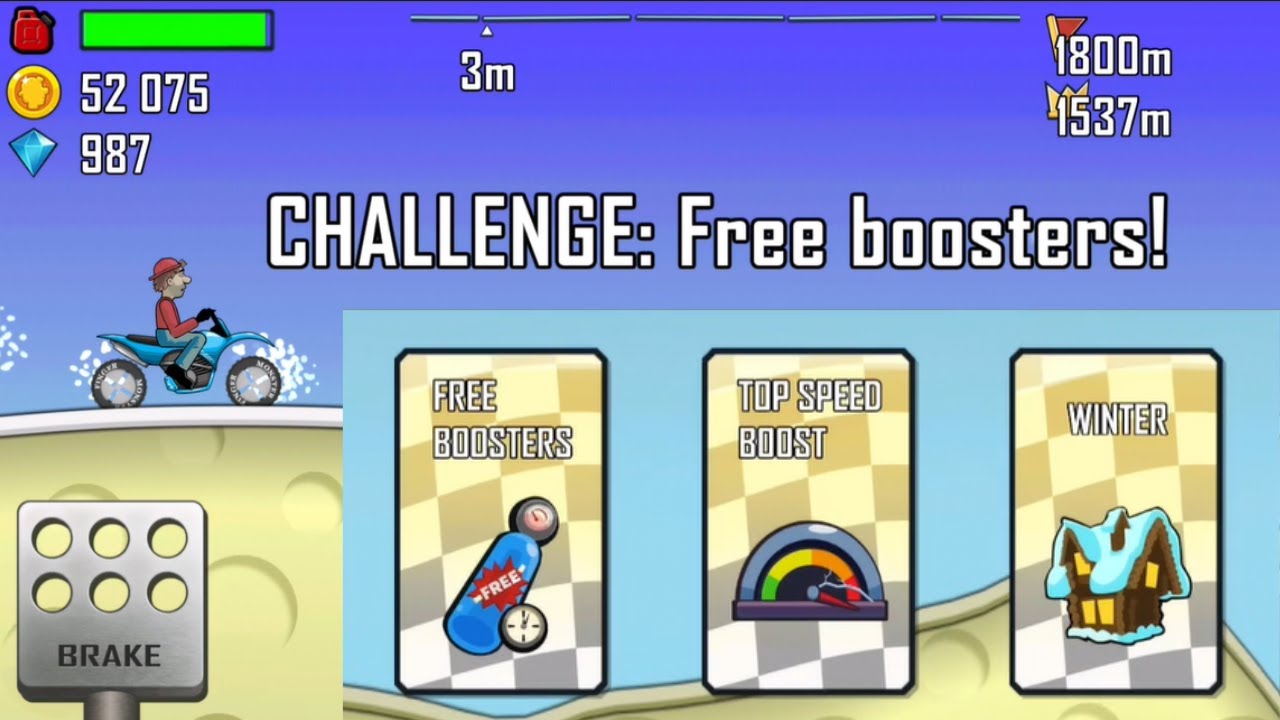 Daily Event Completed || Hill climb racing