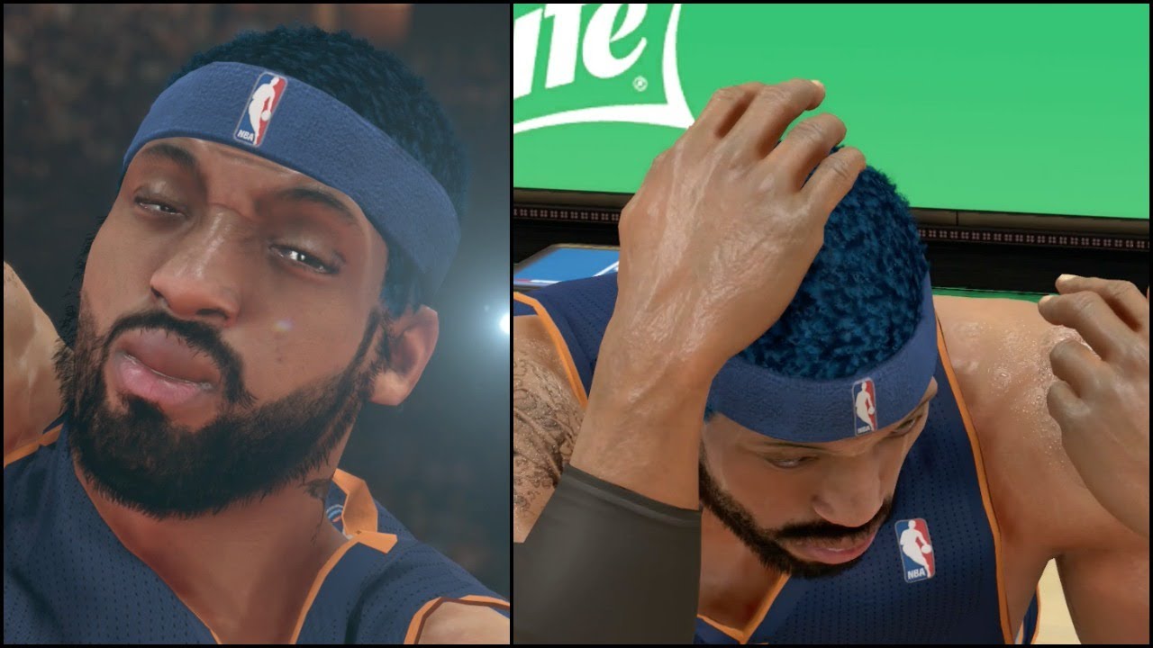 NBA 2k14 MyCAREER PS4 Gameplay - Blue Hairdo Bridges Slams & Stunts on Suns