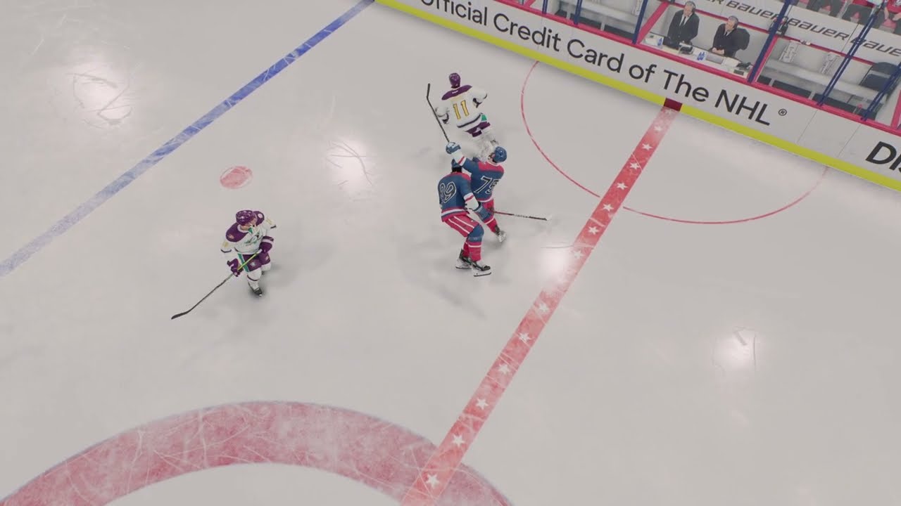 NHL 25 Friendly Fire Hit!