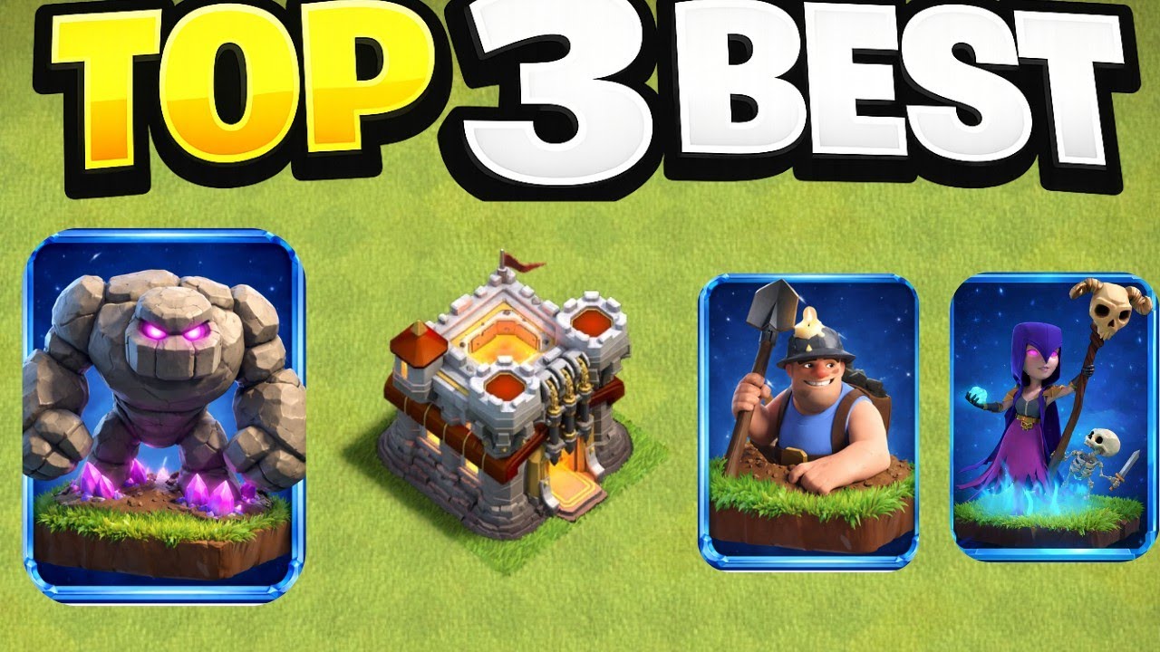 TOP 3 BEST Attack Strategies For TH11 | Easy 3 Star Attacks | Clash of Clans.