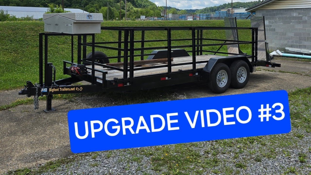 Video 3 upgrading Paul's trailer