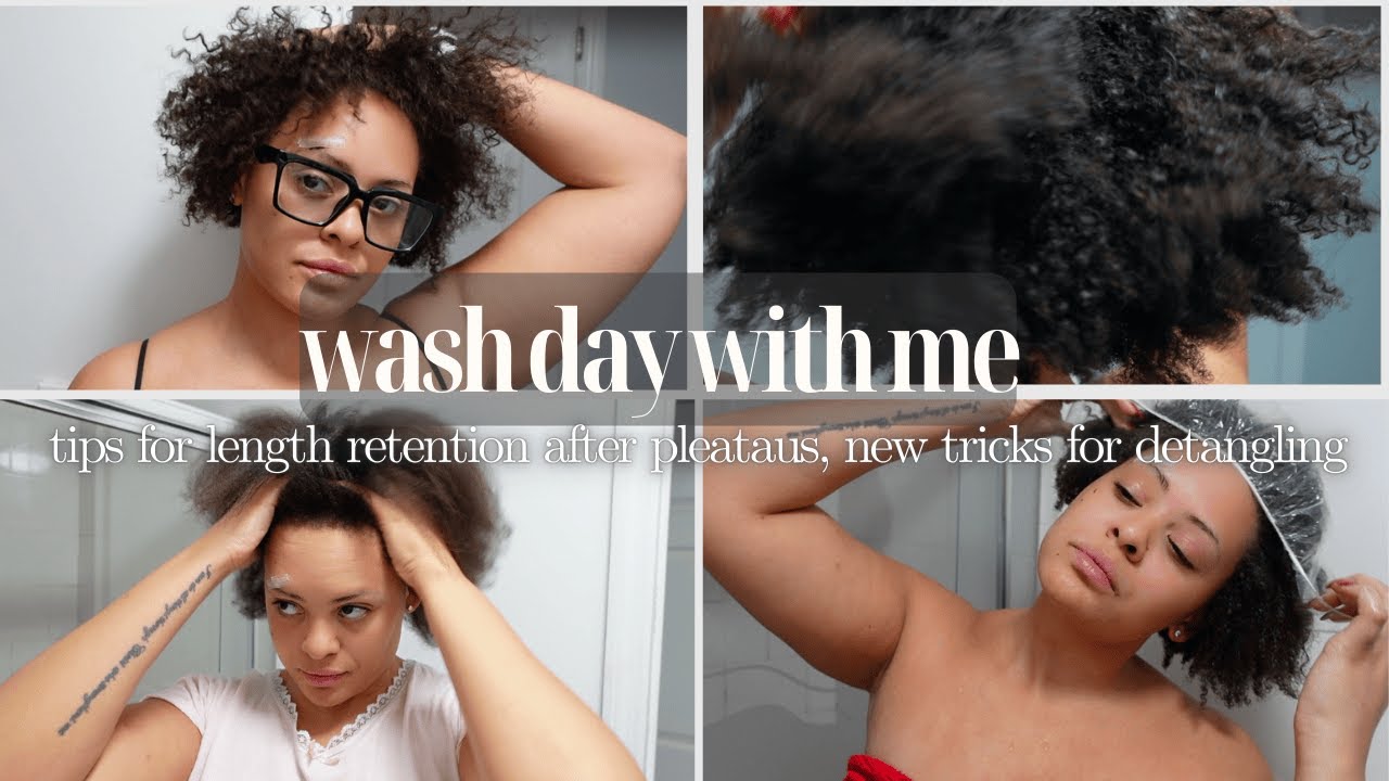 what i'm doing to retain length during my wash days...