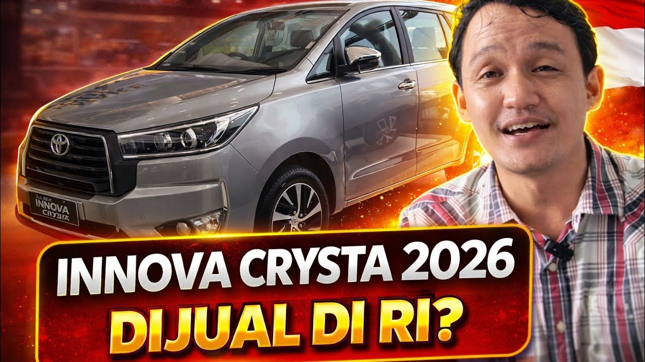Benarkah Innova Crysta 2026 Masuk RI? Harga ,fitur & Faktanya Terungkap