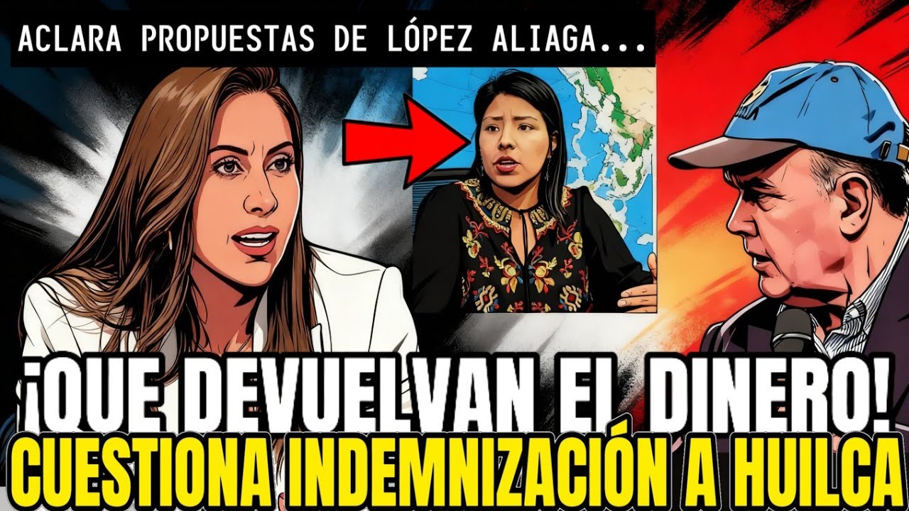 KATHERINE AMPUERO EXIGE QUE HUILCA DEVUELVA DINERO AL ESTADO